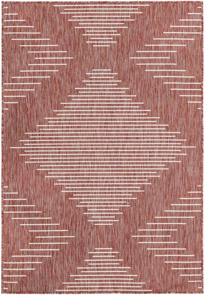 4' x 6' Easy-Clean Modern Indoor / Outdoor Rug
