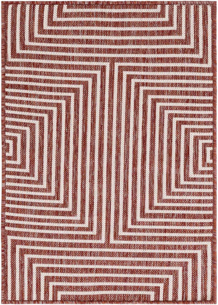 2' x 3' Easy-Clean Modern Indoor / Outdoor Rug