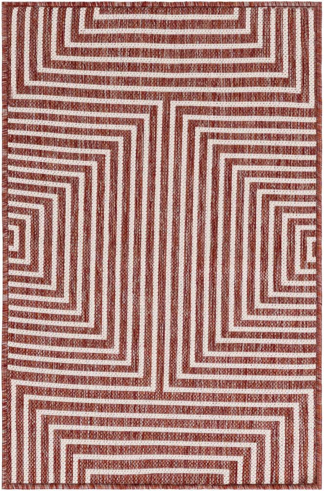 2' x 3' Easy-Clean Modern Indoor / Outdoor Rug