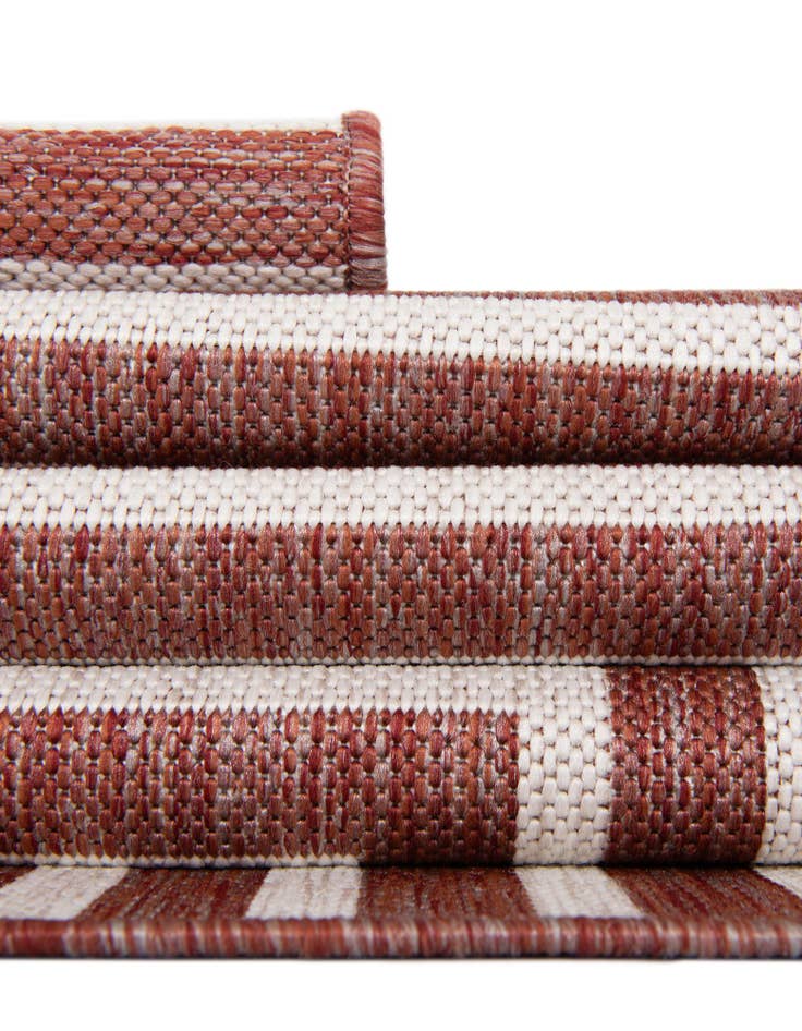 Detail image of 9' x 12' Easy-Clean Modern Indoor / Outdoor Rug