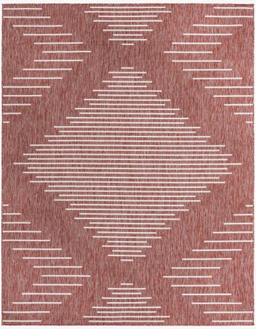 7' 10 x 10' Easy-Clean Modern Indoor / Outdoor Rug