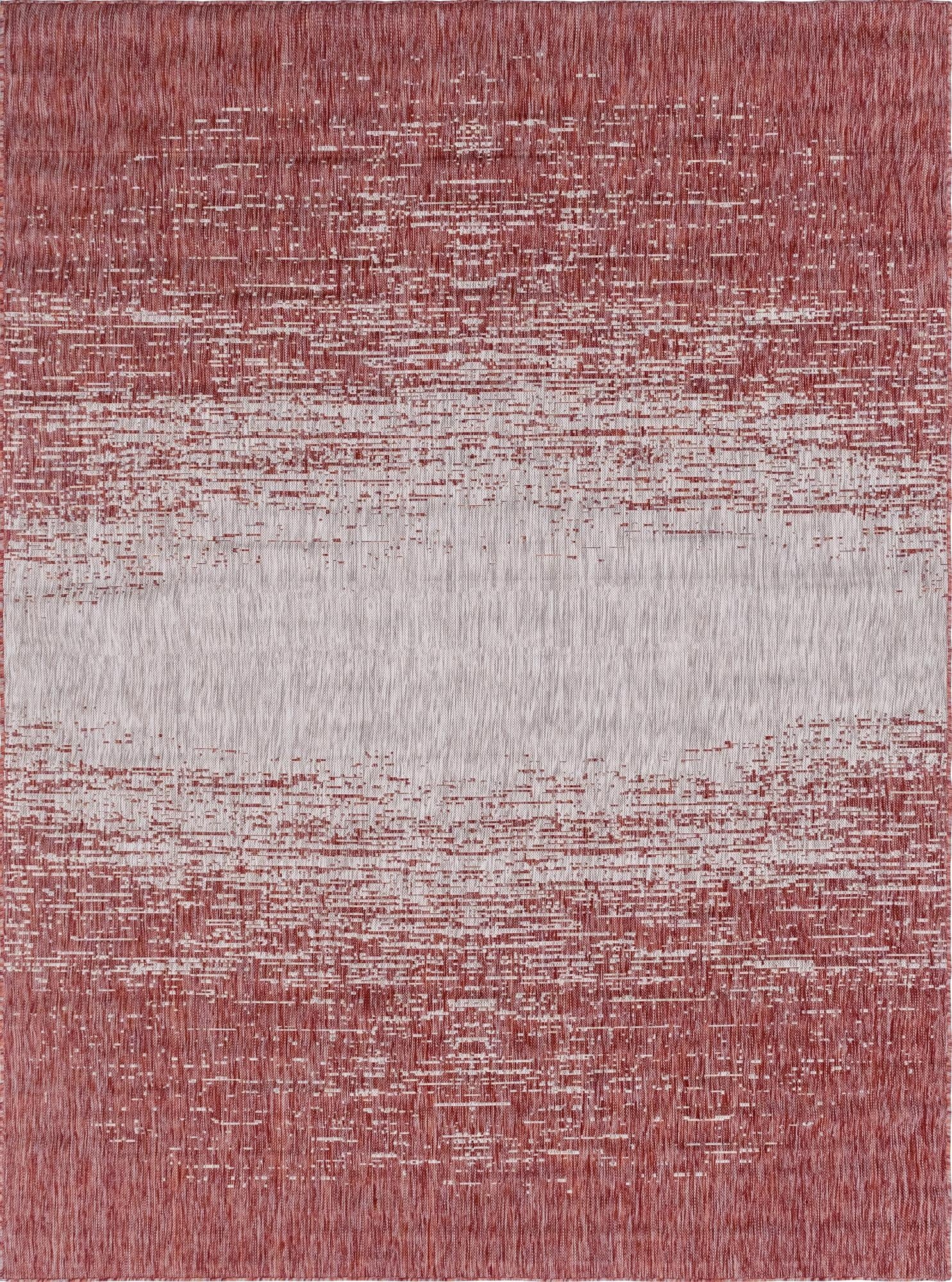 7' 10 x 11'  Washable Modern Indoor / Outdoor Rug