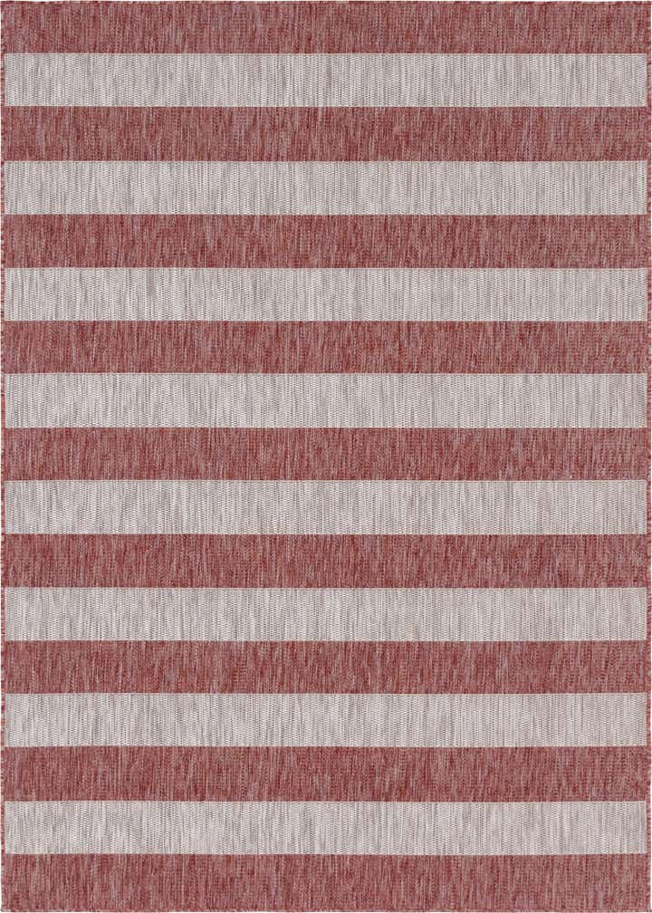 4' x 6' Easy-Clean Ribbon Indoor / Outdoor Rug