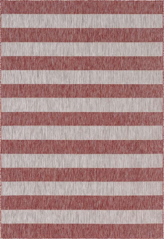 4' x 6' Easy-Clean Ribbon Indoor / Outdoor Rug