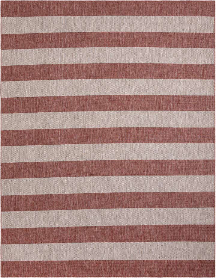 10' x 13' Easy-Clean Ribbon Indoor / Outdoor Rug