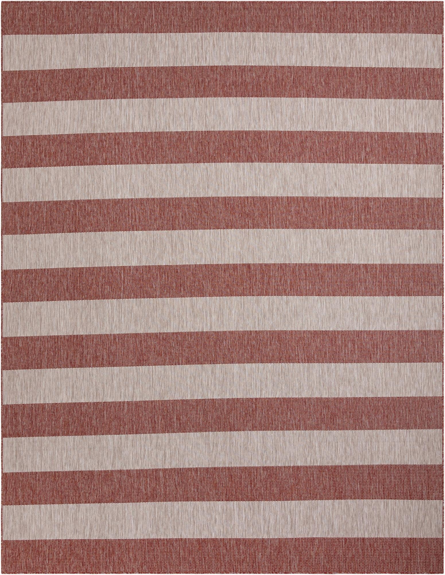 10' x 13' Washable Ribbon Indoor / Outdoor Rug