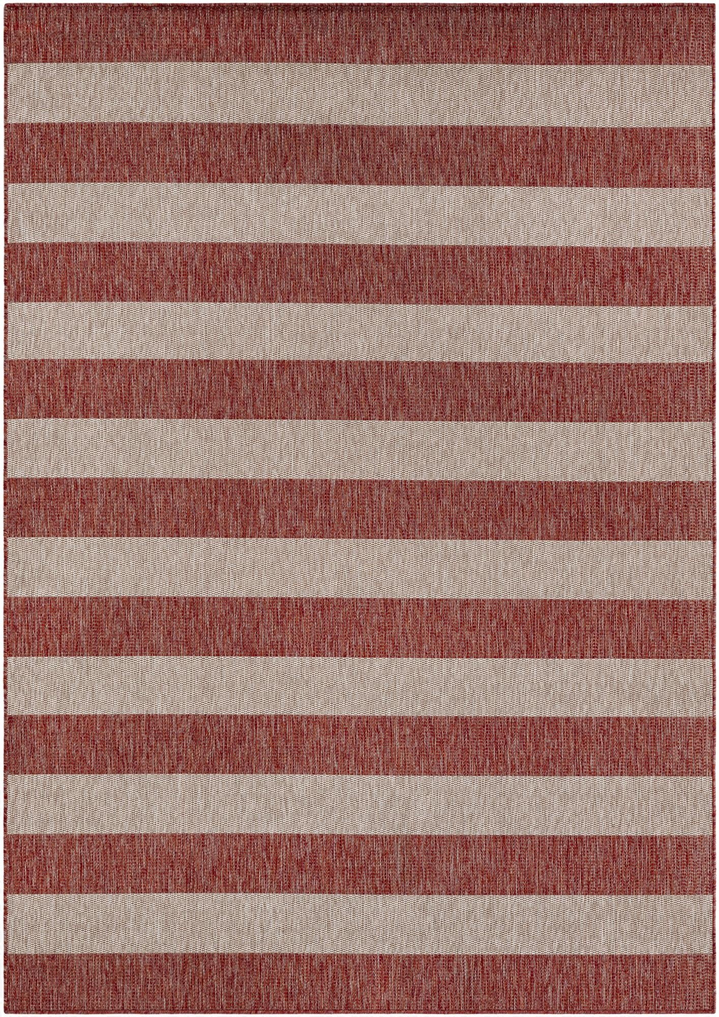 7' x 10' Washable Ribbon Indoor / Outdoor Rug