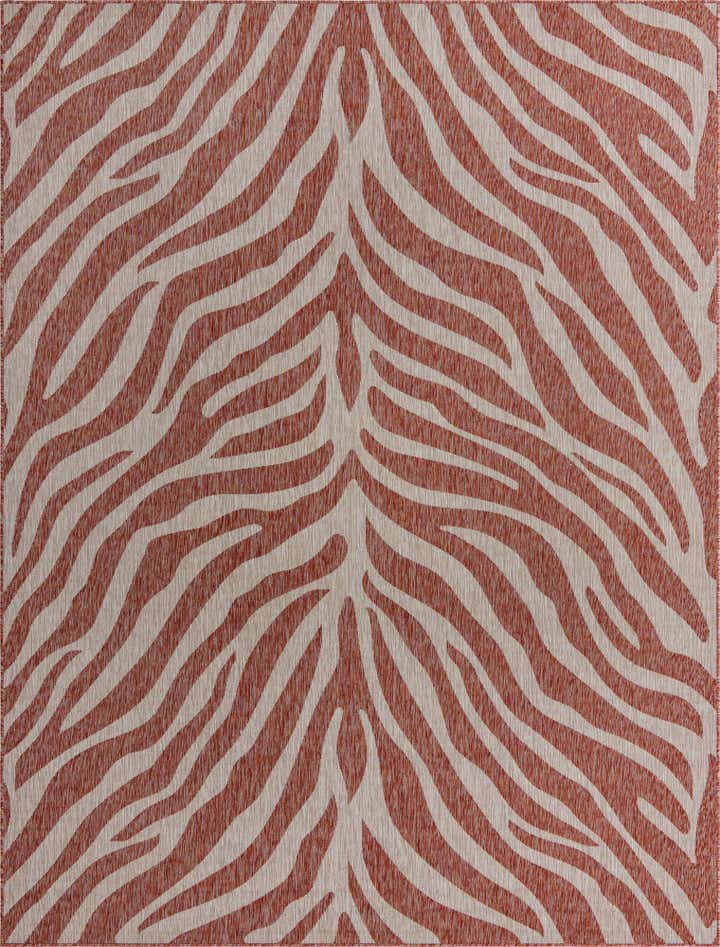 9' x 12' Easy-Clean Safari Indoor / Outdoor Rug