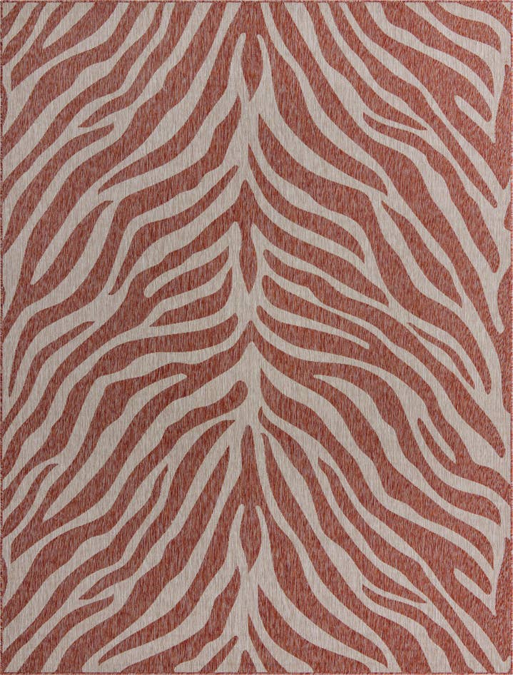Detail image of 9' x 12' Easy-Clean Safari Indoor / Outdoor Rug