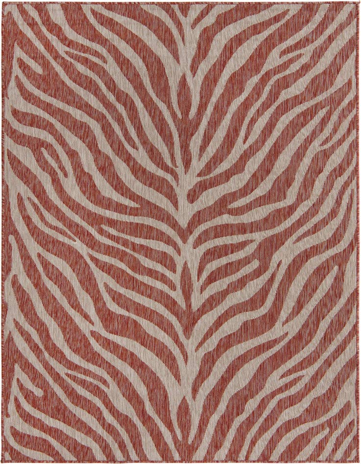 Detail image of 5' 3 x 8' Easy-Clean Safari Indoor / Outdoor Rug