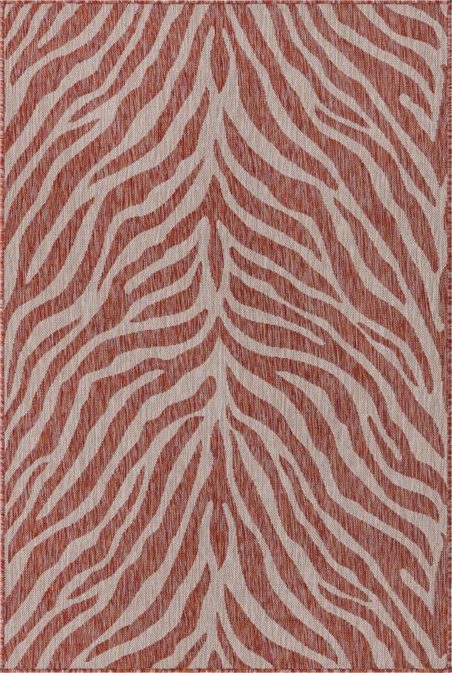 Detail image of 4' x 6' Easy-Clean Safari Indoor / Outdoor Rug