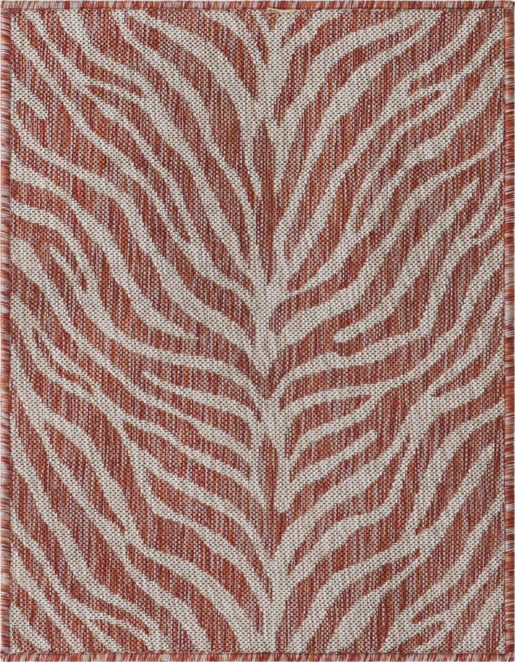 Detail image of 2' x 3' Easy-Clean Safari Indoor / Outdoor Rug