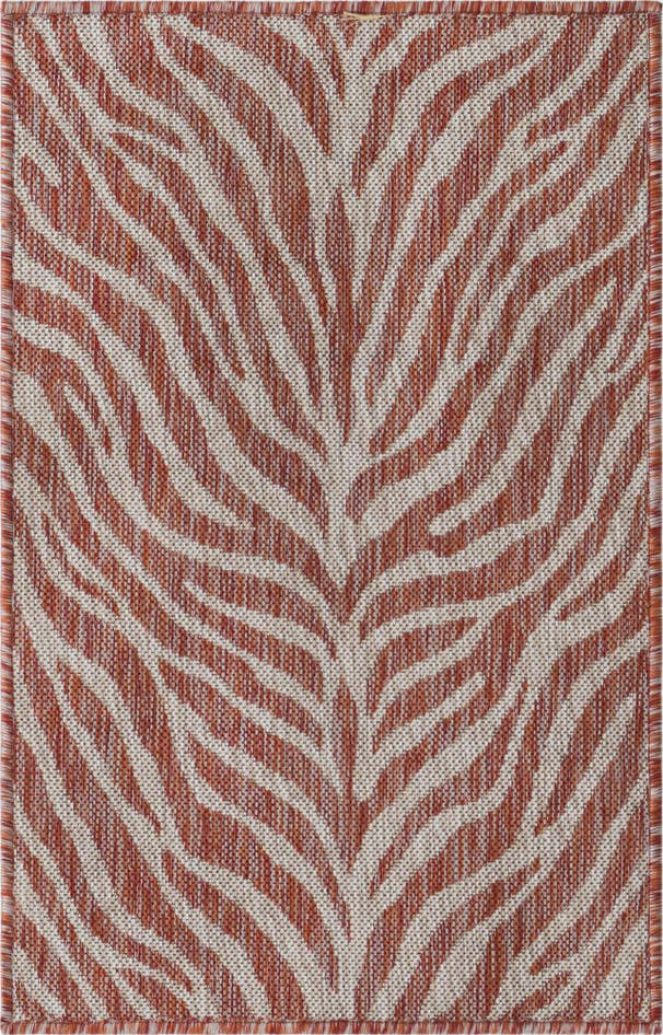 Detail image of 2' x 3' Easy-Clean Safari Indoor / Outdoor Rug