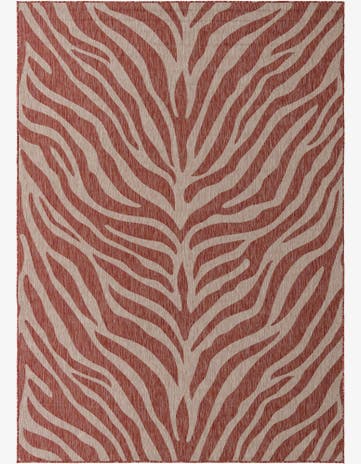7' 10 x 11' Easy-Clean Safari Indoor / Outdoor Rug