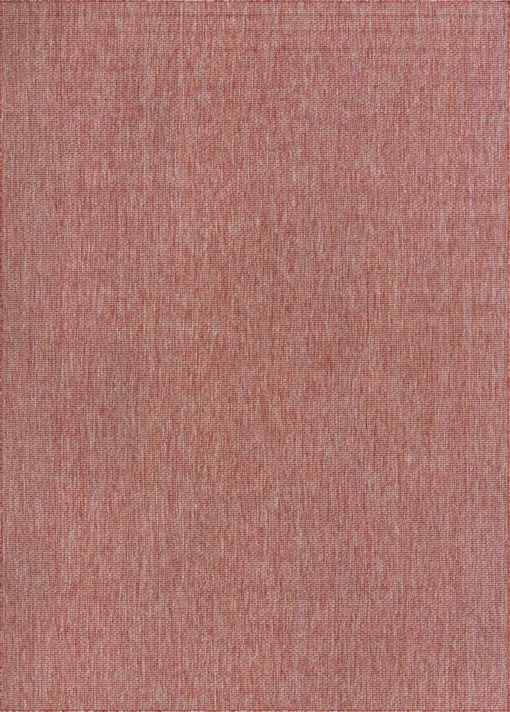 7' 10 x 11' Easy-Clean Solid Indoor / Outdoor Rug