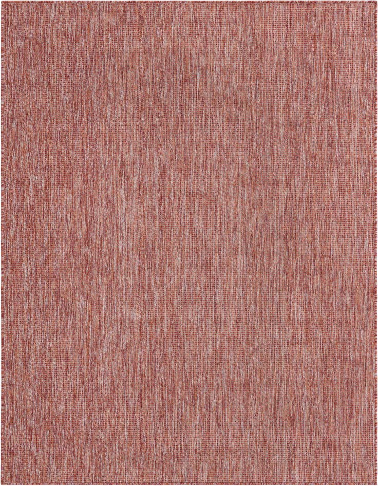 Detail image of 5' 3 x 8' Easy-Clean Solid Indoor / Outdoor Rug