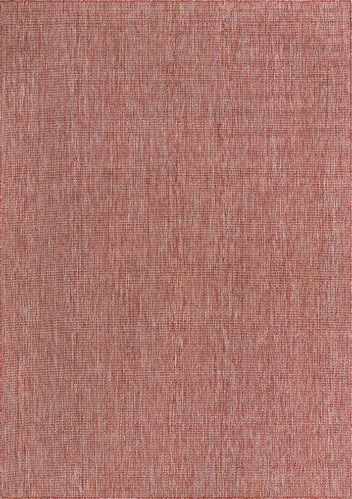 7' x 10' Easy-Clean Solid Indoor / Outdoor Rug