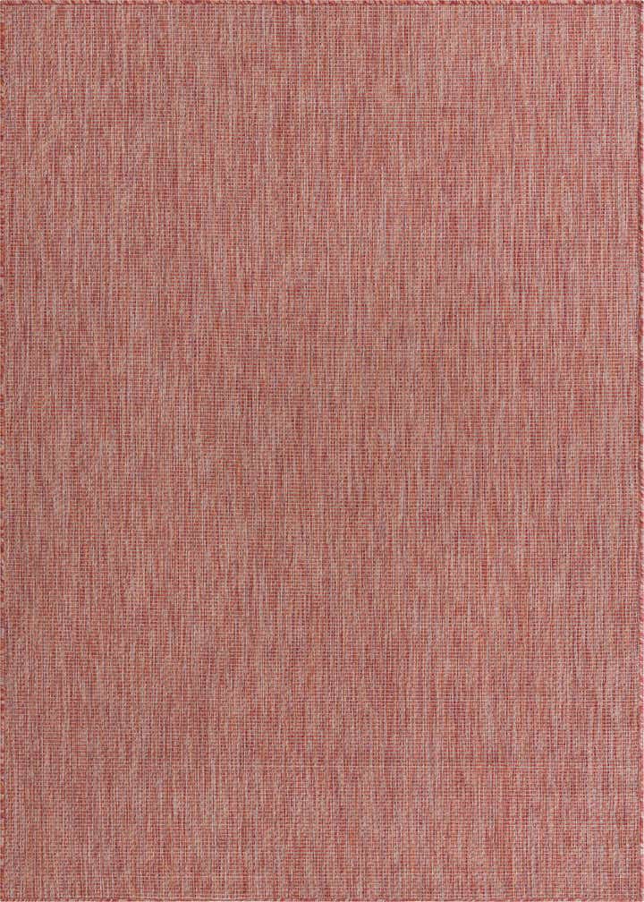 6' x 9' Easy-Clean Solid Indoor / Outdoor Rug