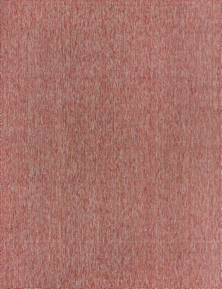 9' x 12' Easy-Clean Solid Indoor / Outdoor Rug