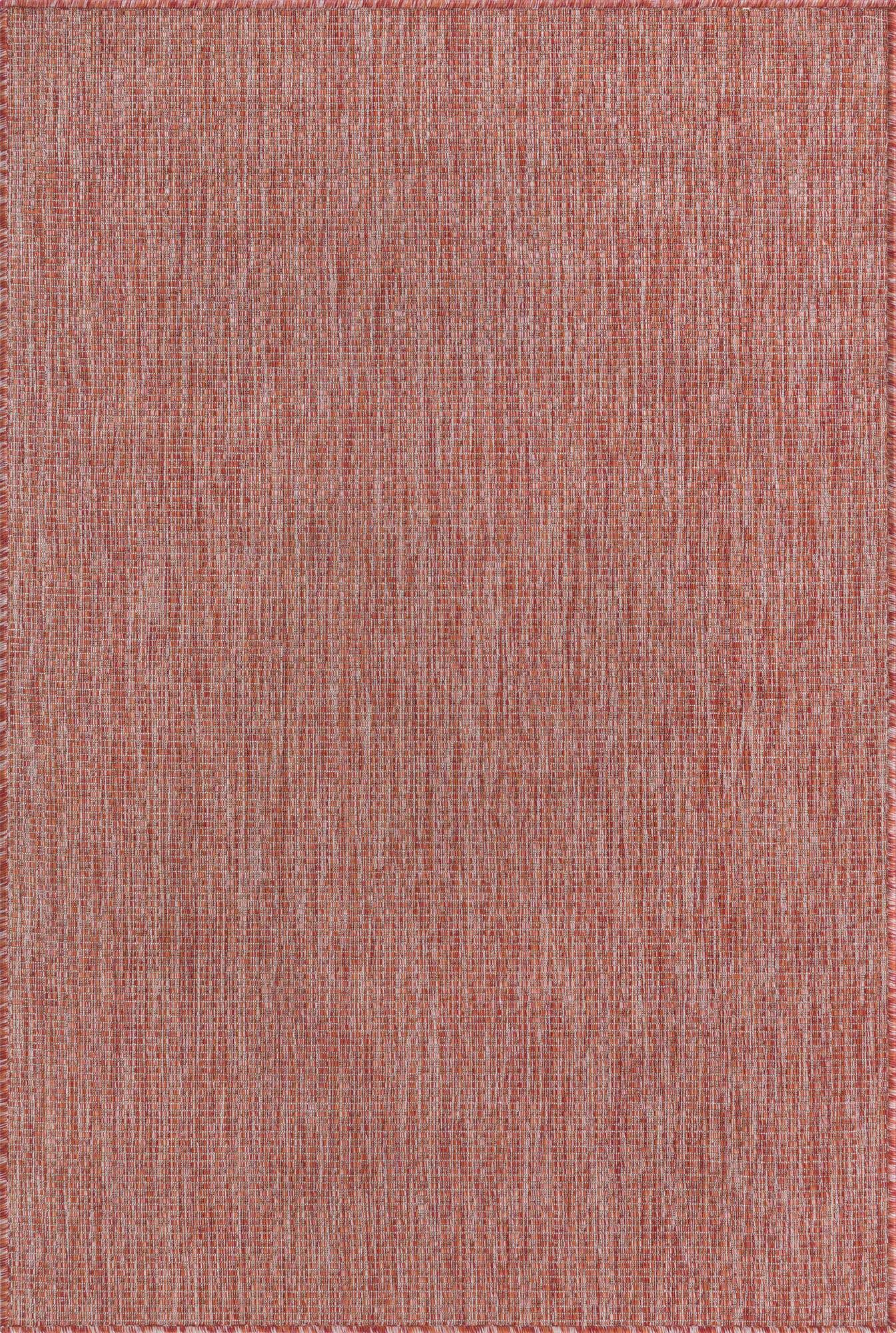 4' x 6' Easy-Clean Solid Indoor / Outdoor Rug