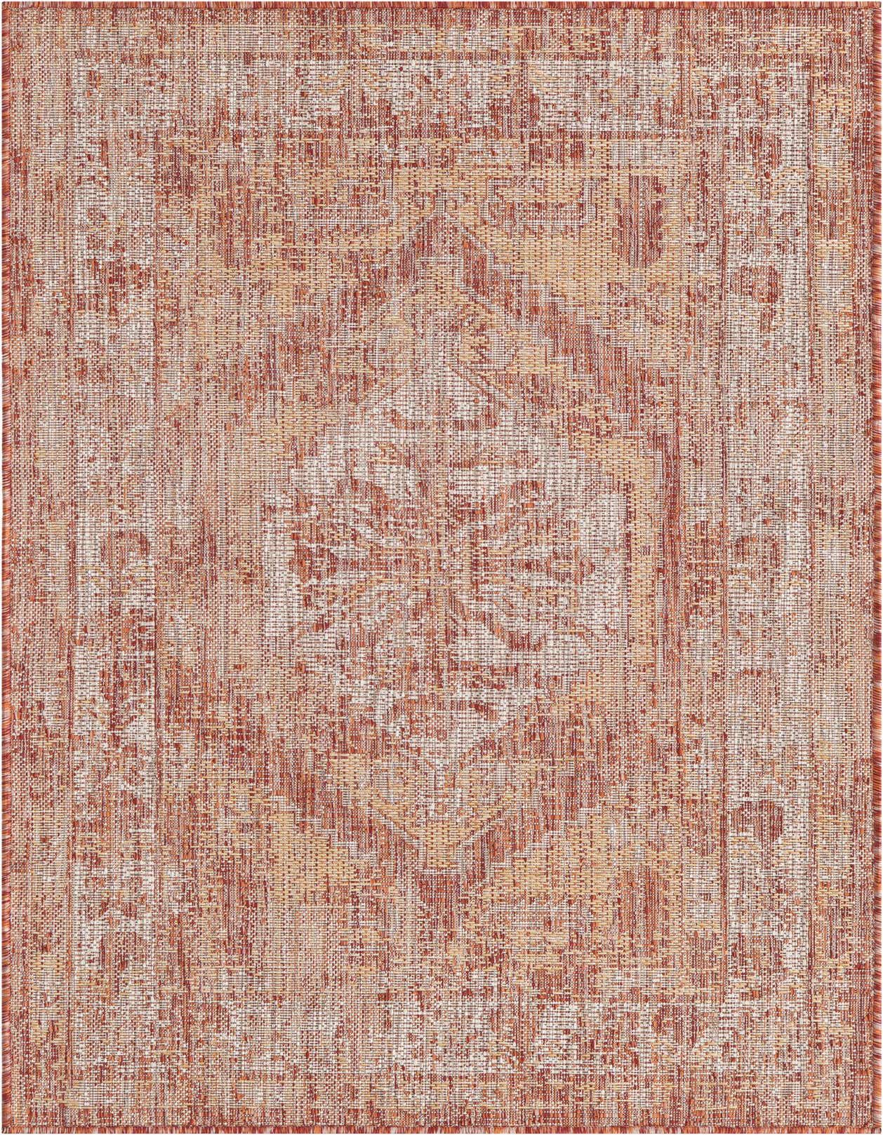 3' x 5' 3 Easy-Clean Traditional Indoor / Outdoor Rug
