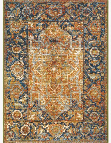 2' x 3' Easy-Clean Traditional Indoor / Outdoor Rug