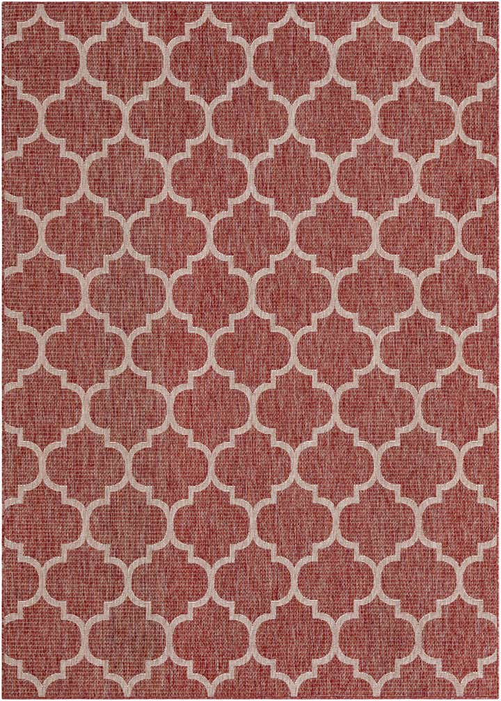 7' x 10' Easy-Clean Trellis Indoor / Outdoor Rug