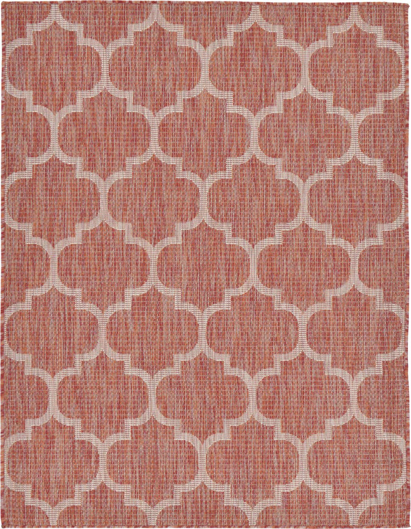 4' x 6' Easy-Clean Trellis Indoor / Outdoor Rug
