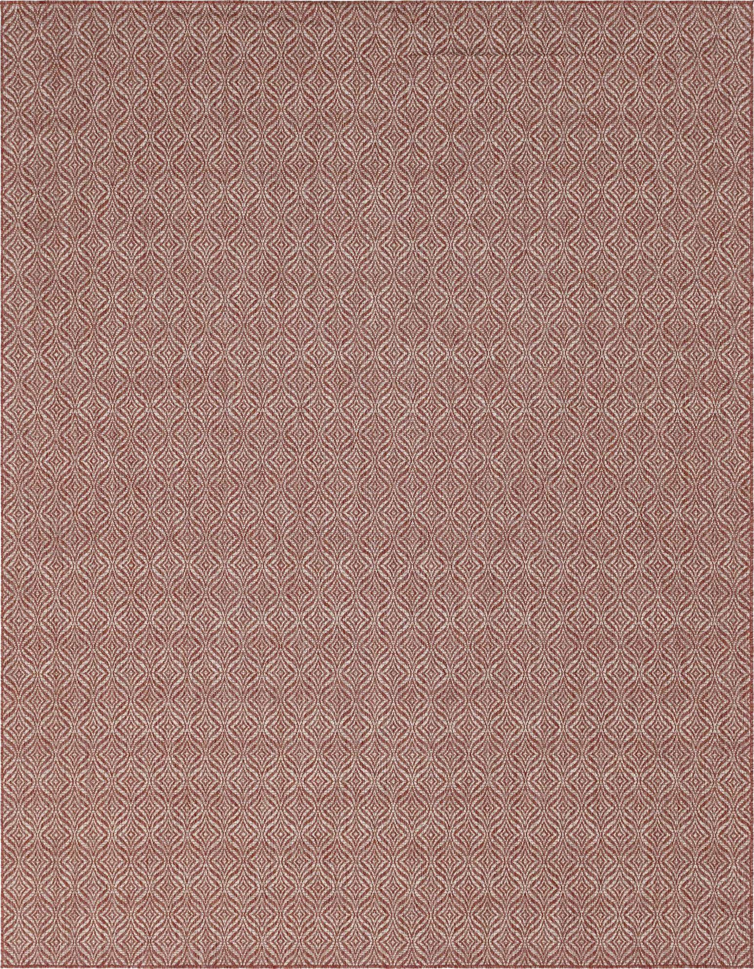 9' x 12' Easy-Clean Trellis Indoor / Outdoor Rug