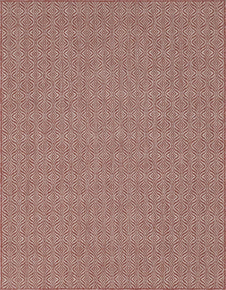 Detail image of 6' x 9' Easy-Clean Trellis Indoor / Outdoor Rug