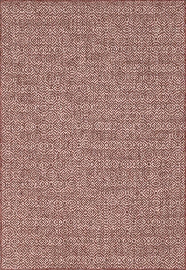 Detail image of 6' x 9' Easy-Clean Trellis Indoor / Outdoor Rug