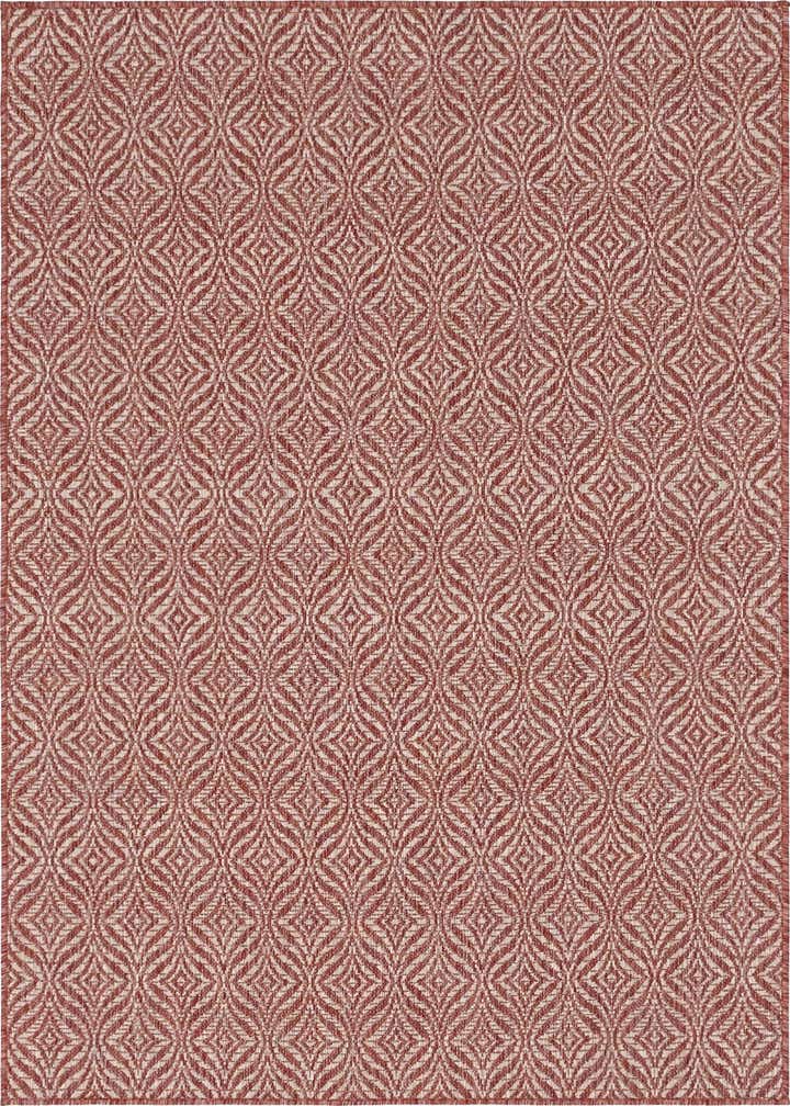 4' x 6' Easy-Clean Trellis Indoor / Outdoor Rug