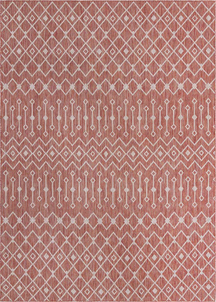 10' x 13' Easy-Clean Trellis Indoor / Outdoor Rug