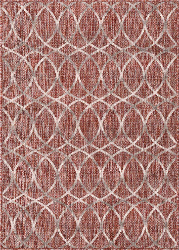 3' x 5' 3 Easy-Clean Trellis Indoor / Outdoor Rug