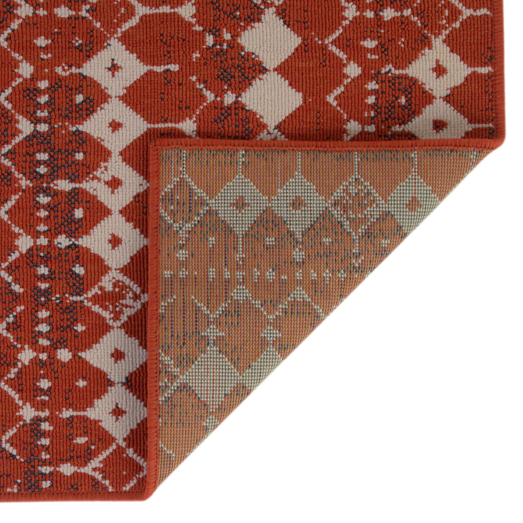 4' x 6' Easy-Clean Trellis Indoor / Outdoor Rug
