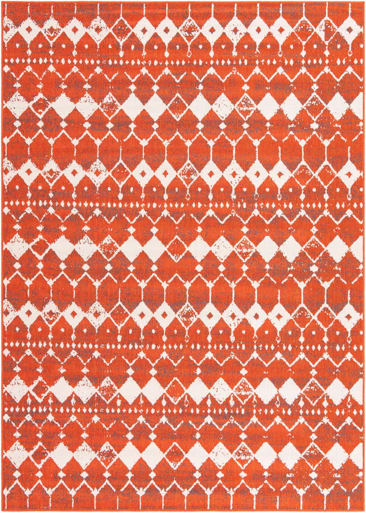 7' 10 x 10' Easy-Clean Trellis Indoor / Outdoor Rug