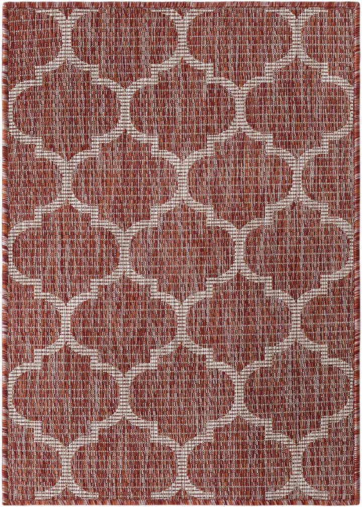 2' x 3' 1 Easy-Clean Trellis Indoor / Outdoor Rug