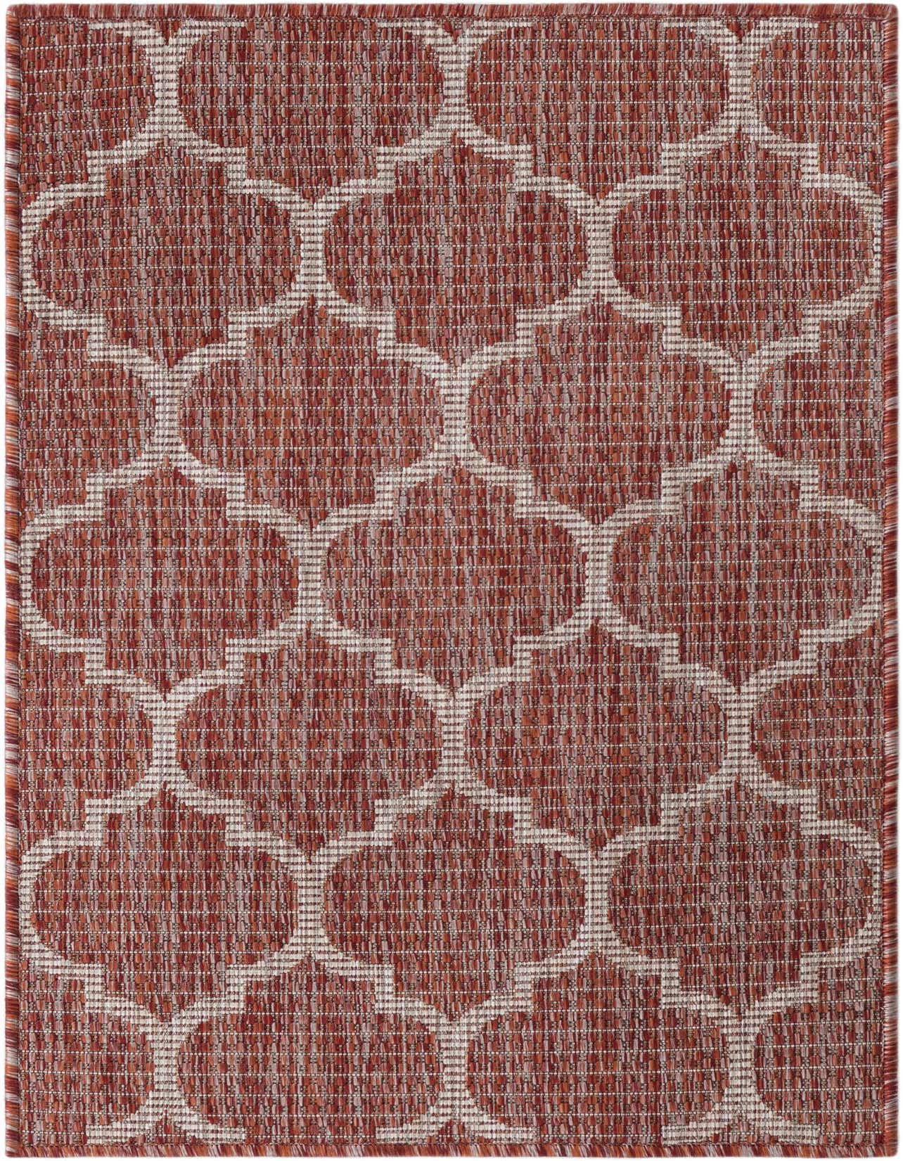 2' x 3' 1 Easy-Clean Trellis Indoor / Outdoor Rug
