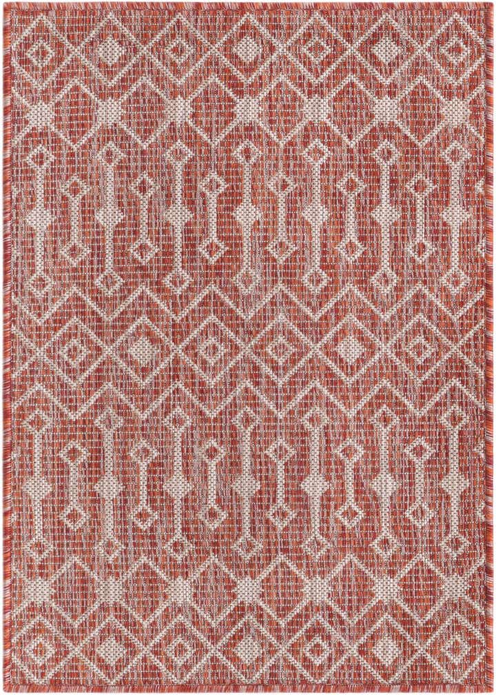 2' x 3' 1 Easy-Clean Trellis Indoor / Outdoor Rug
