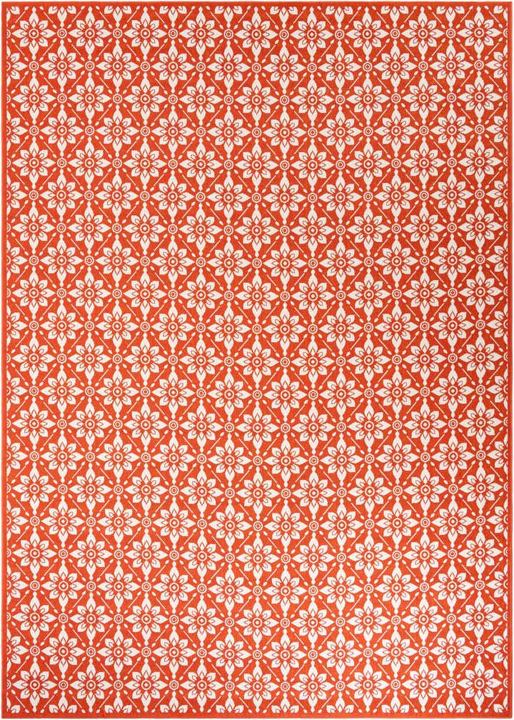 10' x 14' Easy-Clean Trellis Indoor / Outdoor Rug