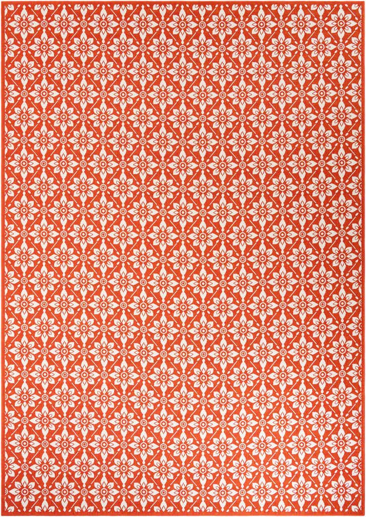 10' x 14' Easy-Clean Trellis Indoor / Outdoor Rug
