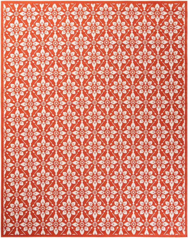 7' 10 x 10' Easy-Clean Trellis Indoor / Outdoor Rug