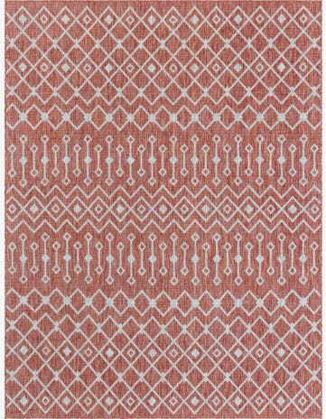 9' x 12' Easy-Clean Trellis Indoor / Outdoor Rug