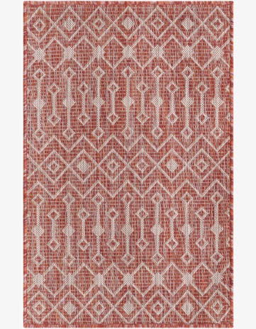 2' x 3' 1 Easy-Clean Trellis Indoor / Outdoor Rug