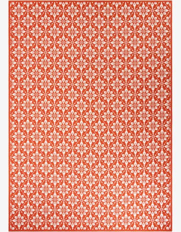 10' x 14' Easy-Clean Trellis Indoor / Outdoor Rug