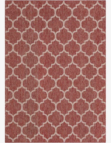 7' x 10' Easy-Clean Trellis Indoor / Outdoor Rug