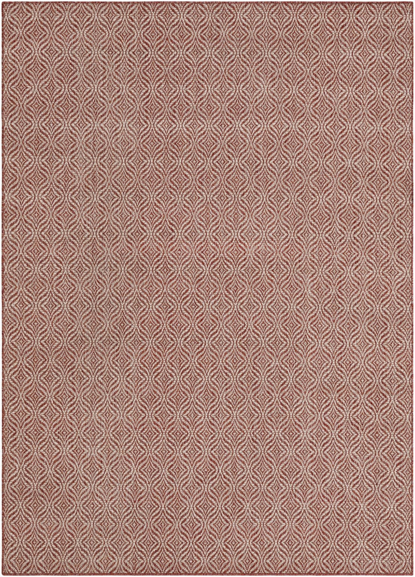Primary image 7' x 10'  Washable Trellis Indoor / Outdoor Rug