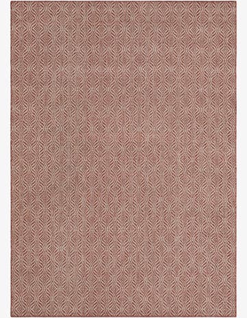 7' x 10' Easy-Clean Trellis Indoor / Outdoor Rug