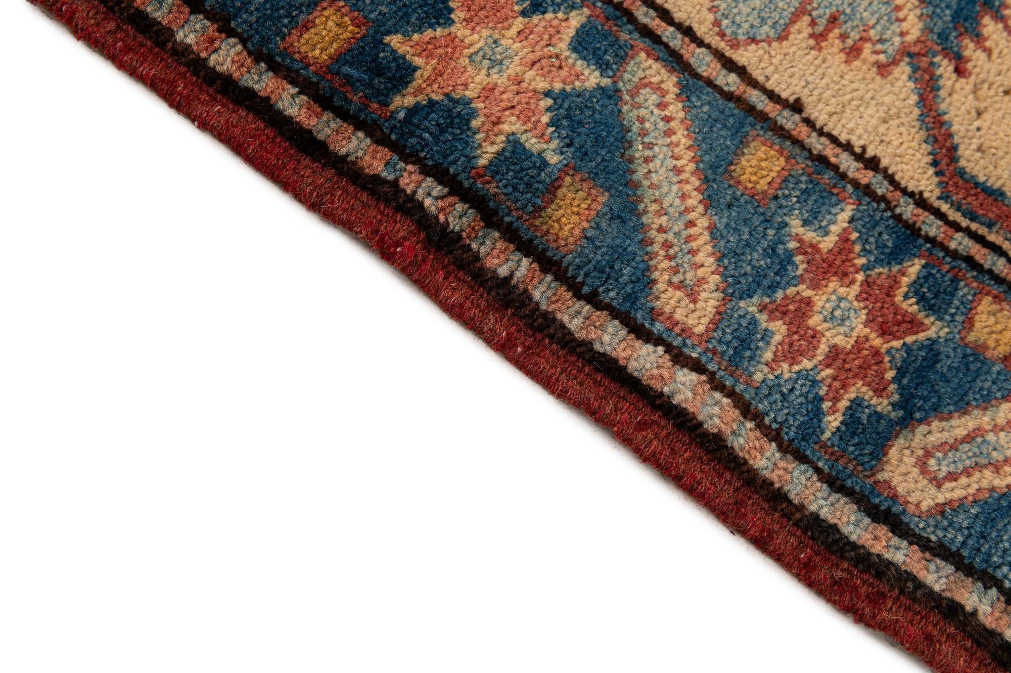 8' 7 x 11' 9 Hand Knotted Peshawar Ziegler Wool Rug