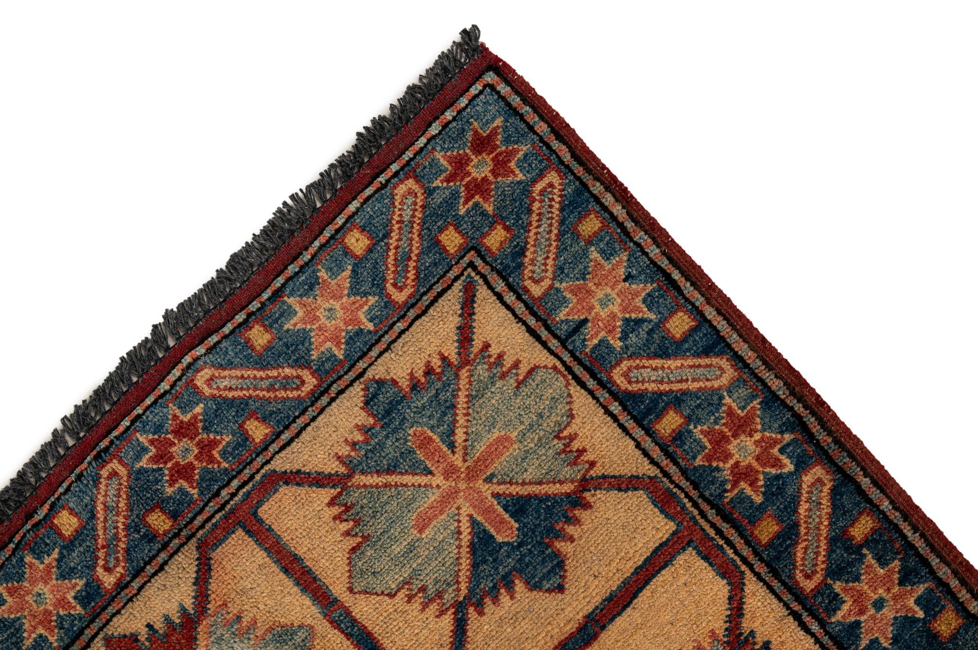 8' 7 x 11' 9 Hand Knotted Peshawar Ziegler Wool Rug